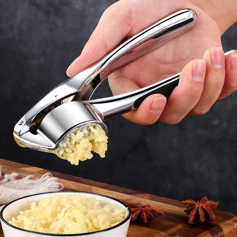 

Stainless Steel Manual Mashed Garlic Artifact Kitchen Novel Kitchen Accessories Household Garlic Peeler Gadget Tools Gadgets Bar