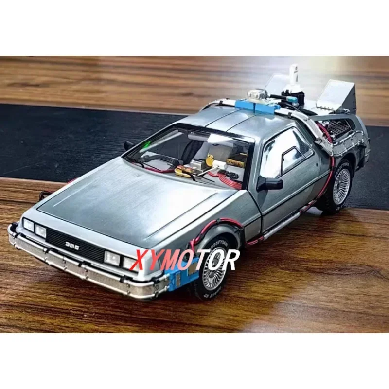 HOT WHEELS 1: 18 For Elite Premium Edition #1 Player вернется в будущее литые модели автомобилей из