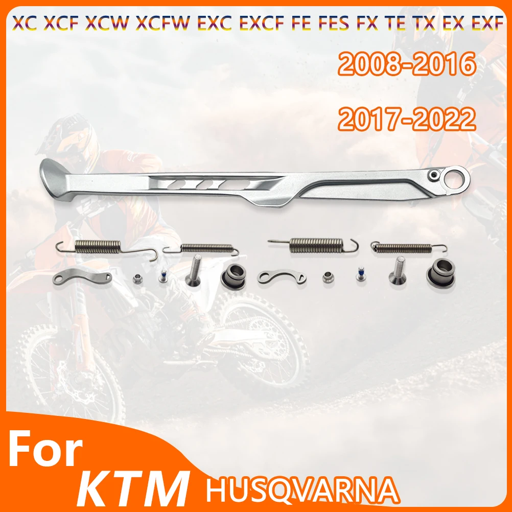 Фото Подножка для мотоцикла 08-22 для KTM XC XCF XCW EXC EXCF 125-500, HUSQVARNA FE FX TX, GASGAS EX ECF – Боковая подставка, опора для парковки №1