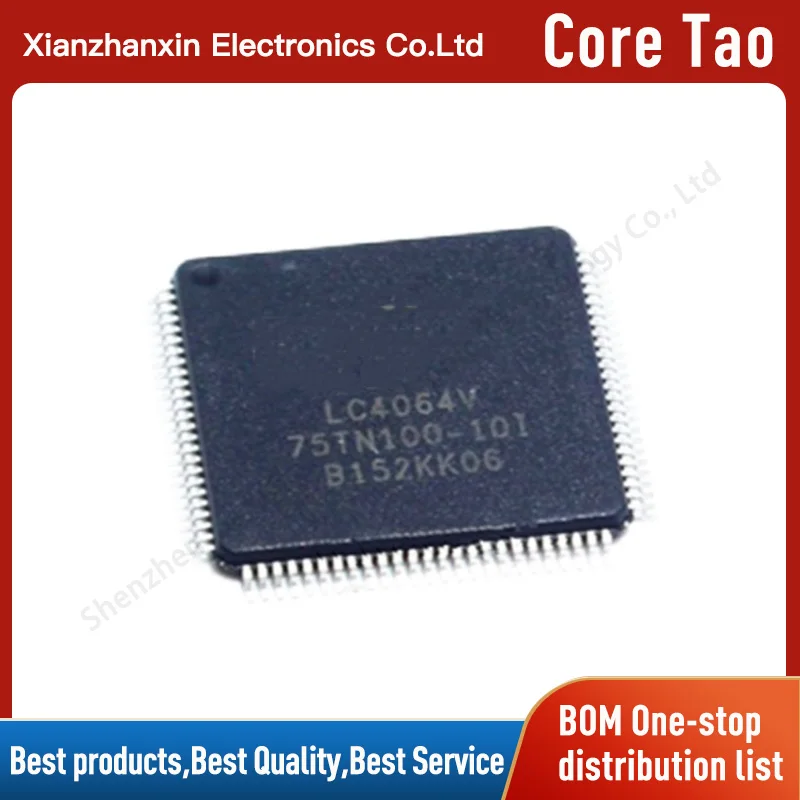 1 ~ 10 шт./лот LC4064V LC4064V-75TN100-10I TQFP100 новый оригинальный чип контроллера