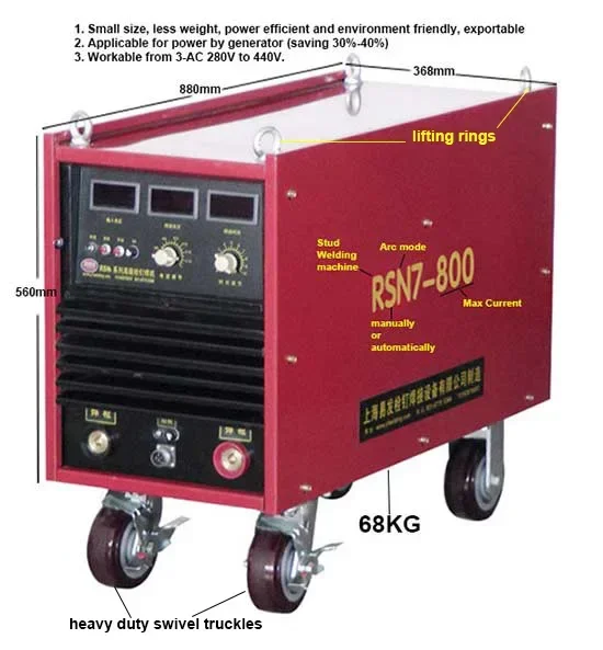 Портативный сварочный аппарат Arc RSN7-800 по низкой цене