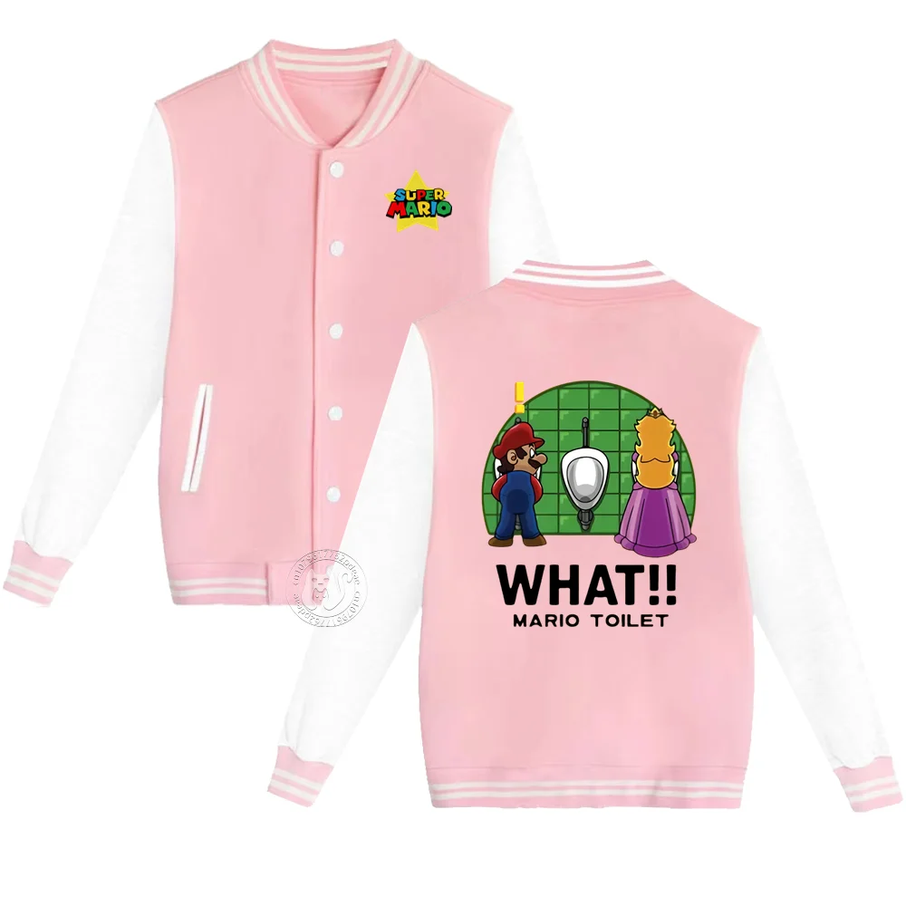 Детская плотная теплая куртка Lego с принтом Марио для мальчиков и девочек 2-14 лет