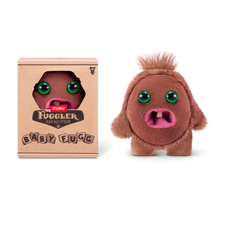 Новый Fuggler Baby Fugg серии 4-го поколения, мини-мягкая плюшевая кукла, зубы, монстр, уродливые, милые, забавные, горячие игрушки, детские рождественские подарки (art.: 3920d0f3ed004) - 3920d0f3ed004