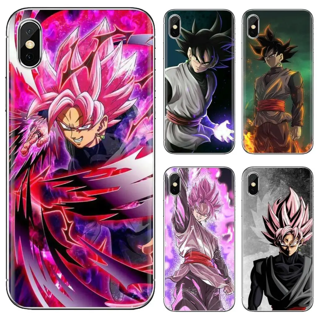 Чехлы для Xiaomi Redmi Note 10 10s 3S 4 4X 5 6 6A 7 8 8T 7A 9 9T 9s 9C 9A Pro Black Goku Dragon Ball Super Saiyajin |