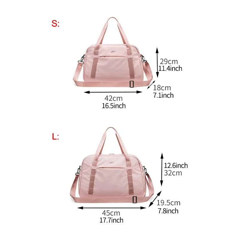 Большая вместительная Складная Сумка-тоут для путешествий женщин и мужчин