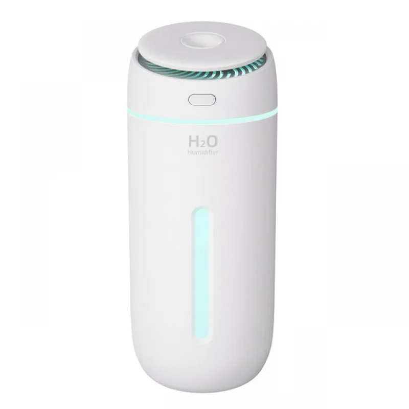 

400ml USB Car Humidifier Soft Light Gradient Atmosphere Lamp Humidifier Essential Oil Diffuser Air Negative Ion Humidifier