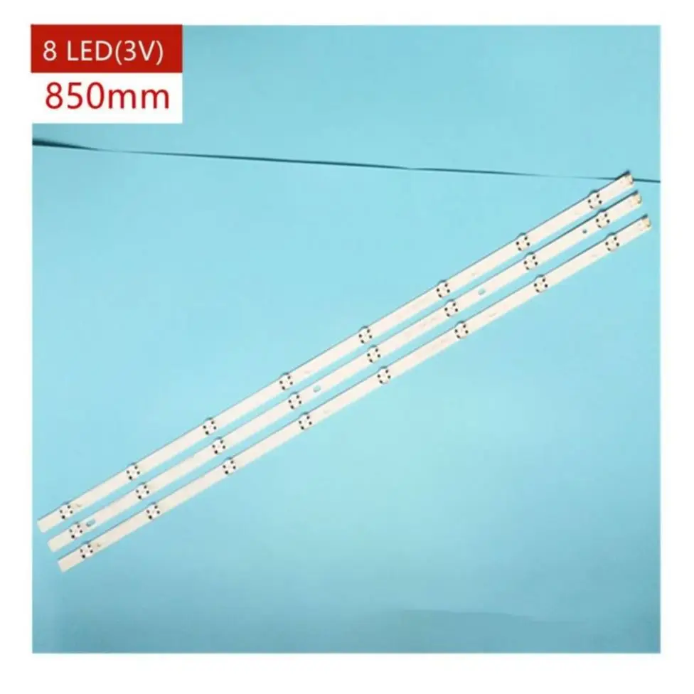 

850mm LED Bands For LG 43LH609V 43LH630V 43LH640V 43LH6420 LED Bars Backlight Strip Line Ruler Direct 43inch UHD 1Bar 24EA Type