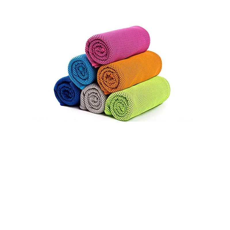 Фото Cooling Towel for Instant Cooling Relief, Reusable Sweat-Absorbent Super Soft Towel for Sports, Workout, Fitness, Swimming, Gym №1
