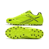 men football shoes intdoor male boys gym soccer shoes black green man kid cleats tf football shoes boots athletic