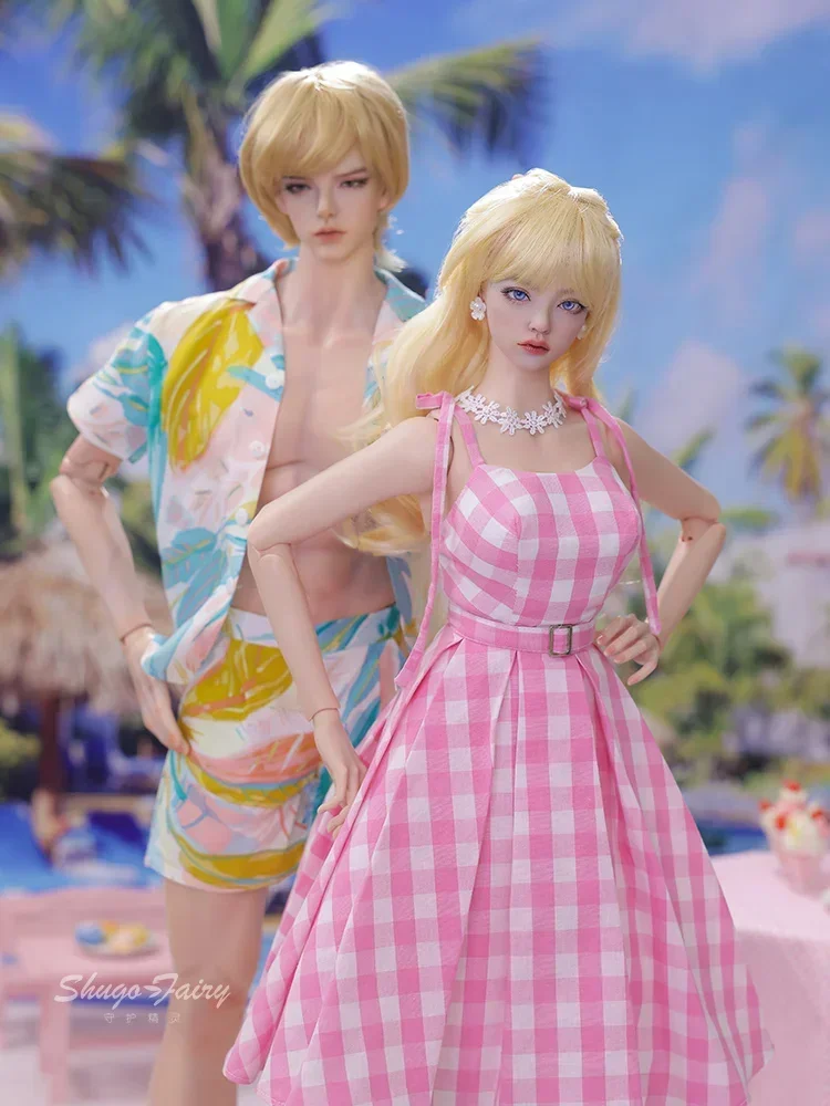 Shuga сказочная мари луиджи 1/3 шарнирная кукла летнее платье модный пляжный костюм