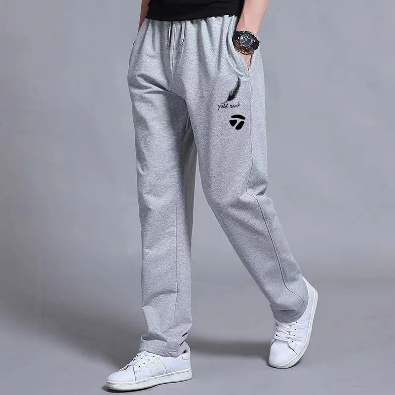 

2023 Youth Straight Tube GOLF Sports Pants Youth Loose Casual Pants Student Warm Pants Men's Golf Large Pants Guard Pants