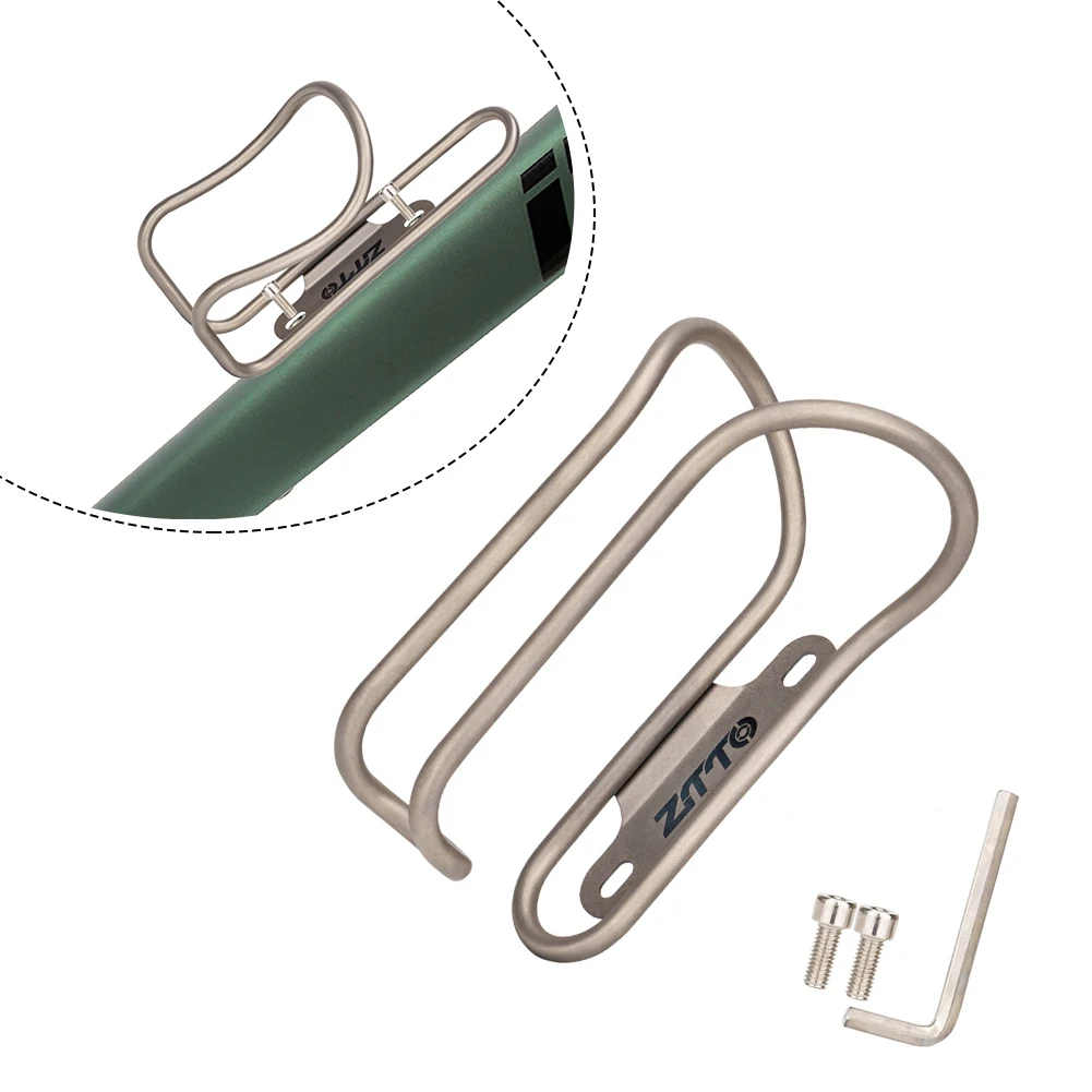 Держатель для велосипедной бутылки с водой кронштейн клетка из титанового