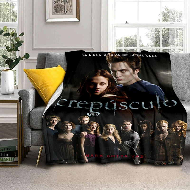 

Фланелевое одеяло для пикника, одеяло в стиле Сумерки на заказ, для дивана, кровати, офиса, для детей и взрослых