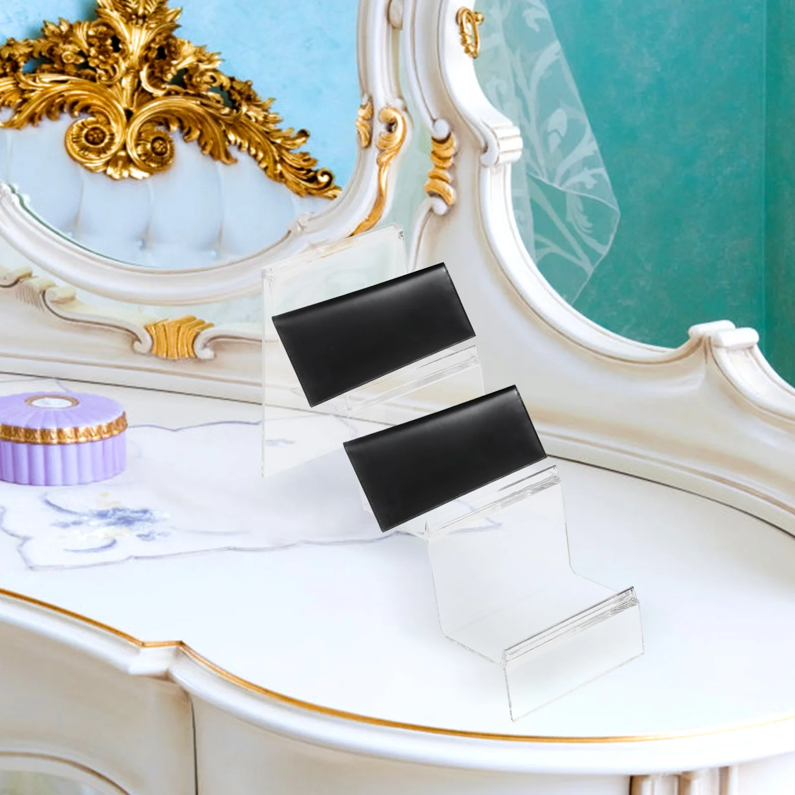 Подставка для дисплея сумки кошелек телефона прозрачная сумка акриловая стойка