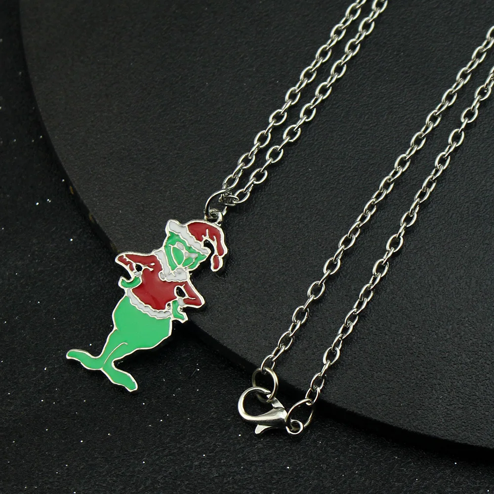 

Popular Cartoon Fairy Tale Education Book Character Sus Dr Seuss Cartoon Image Necklace Pendant Jewelry Gift