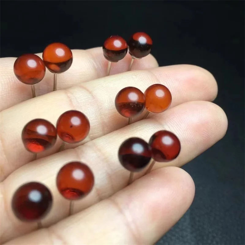 Серьги из натурального опала S925 красочные ювелирные изделия модные лечебные