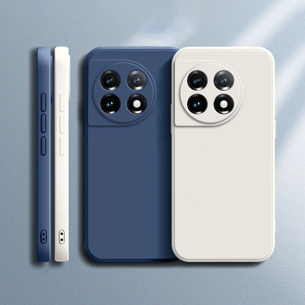 Мягкая задняя крышка для телефона телефон Oneplus 11 11R ярких цветов жидкий