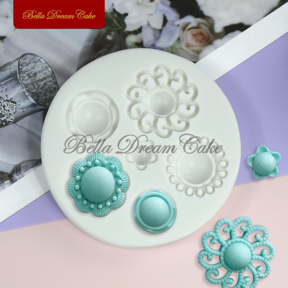 3D мини-брошь для ювелирных изделий дизайнерская силиконовая форма инструмент