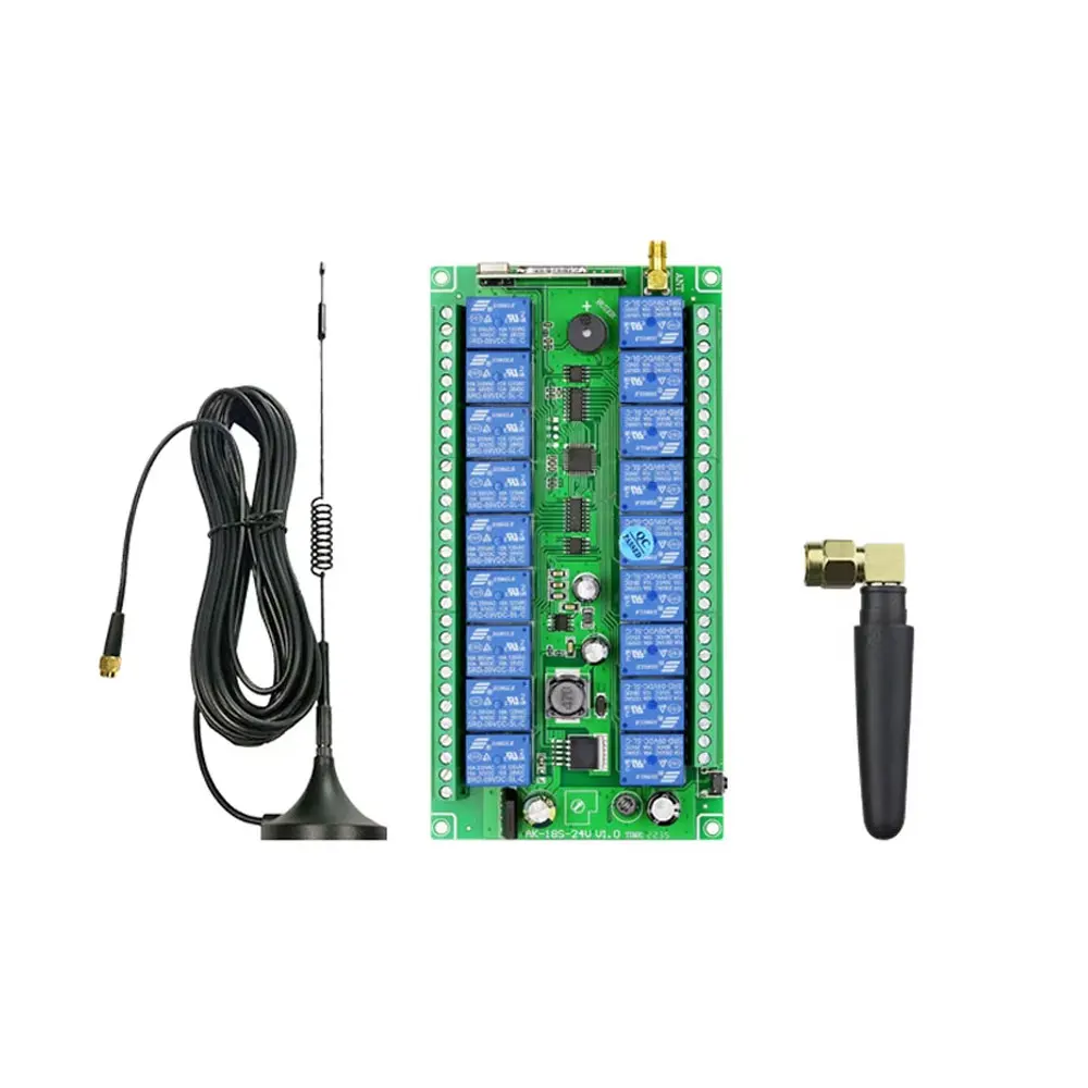 Фото Большой радиус действия DC12-36V RF промышленный беспроводной пульт дистанционного управления релейный переключатель света/лампа/окно/гаражные двери жалюзи 315 МГц №5