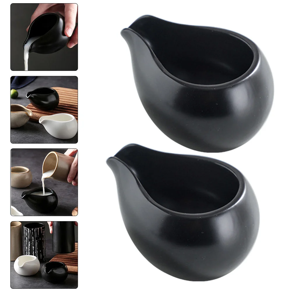 

Coffee Creamer Pourer Gravy Pitcher Salad Dressings Containers Sauce Bowls