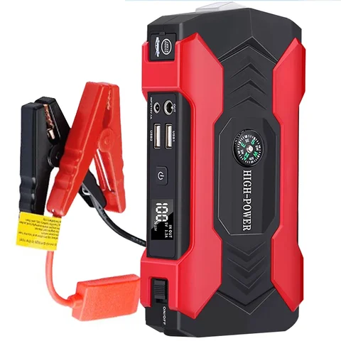 12 В автомобильный стартер Power Bank автомобильный аккумулятор запуск усилитель мобильный источник питания 600A может аварийное запуск освещение паровой стартер