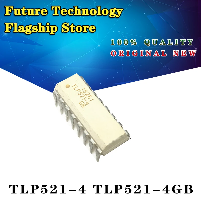 

New original imported TLP521-4 TLP521-4GB in-line DIP16 patch SOP16 optocoupler