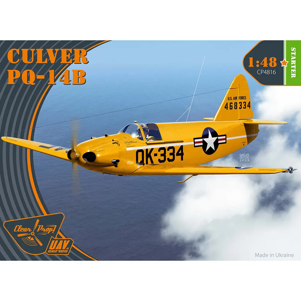 Фото Набор для сборки пластиковой модели военного самолета Clear Prop CP4816 1/48 Culver PQ-14B Target Drone №1
