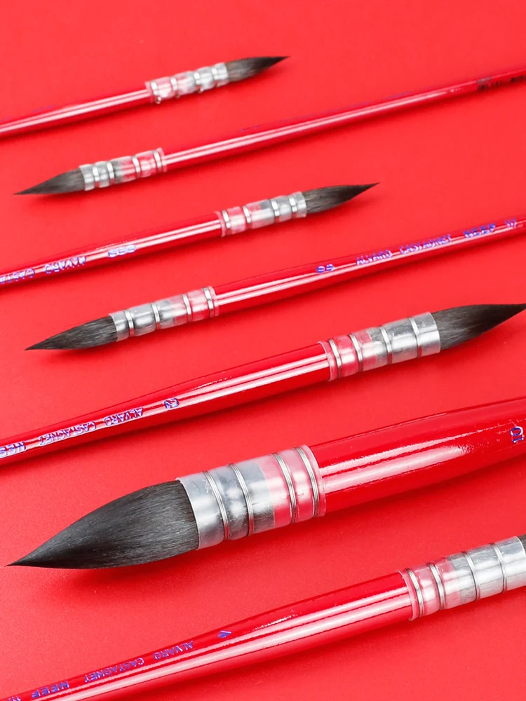 Ceny NEEF 117 ALVARO CASTAGNET Drut Związany Wiewiórka Mop Szczotka Pędzel Do Akwareli Dostawa Sztuki