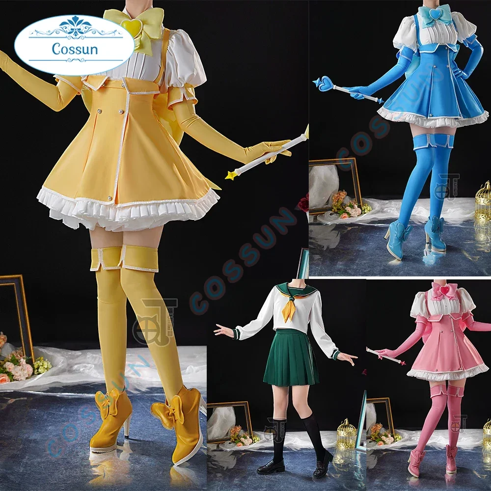 Женский костюм для косплея Hanabishi Haruka / Minakami Sayo Tenkawa Kaoruko