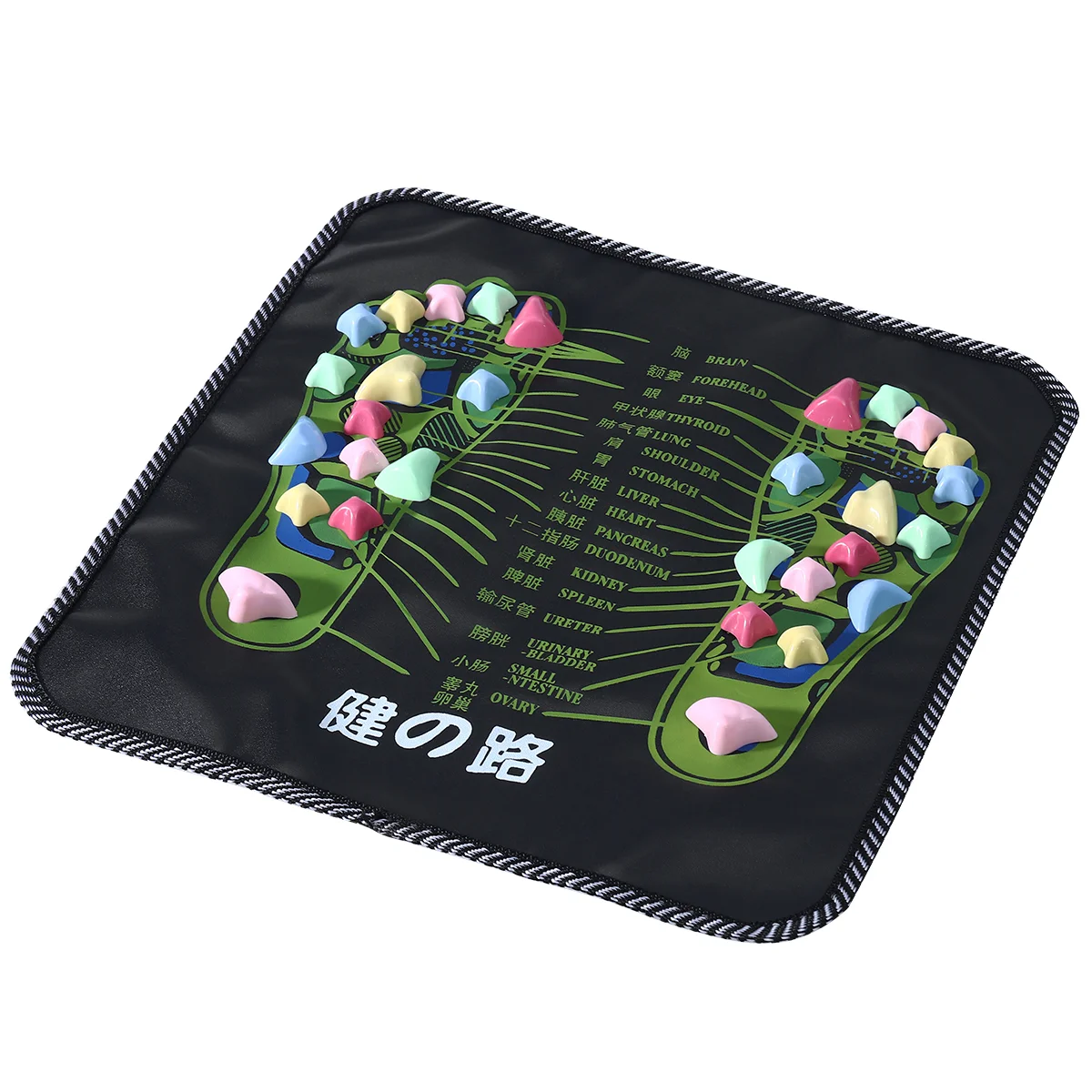 

1PC Walk Stone Mat Reflexology Relax Mat Stone Pad for Tiredness