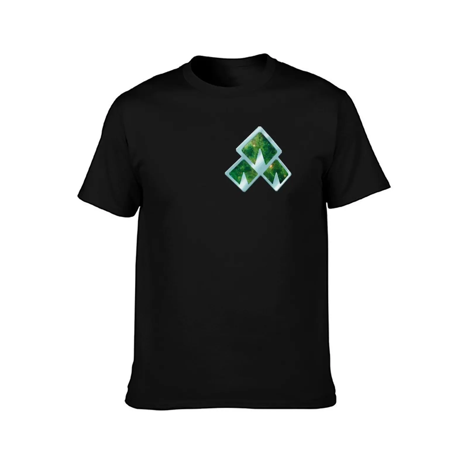 Фото Футболка с принтом Galaxy Eterna City Gym Badge, повседневная модная футболка с принтом №2