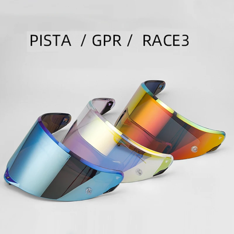 Pista Helm Visier Motorrad Helm Linse Visier Helm Brille Linse Voll Gesicht Für Pista Gp Rr Corsa R Gpr Race 3 Zubehör