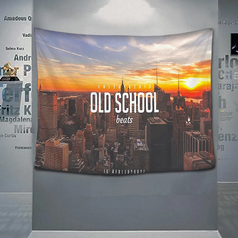 

Рисунок в стиле старой школы в стиле хип-хоп