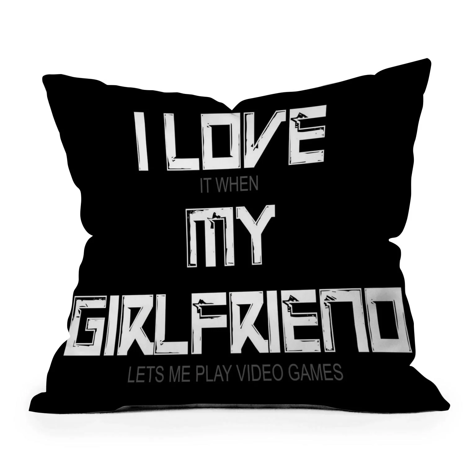 Чехол-наволочка Я люблю свою любимую девушку |