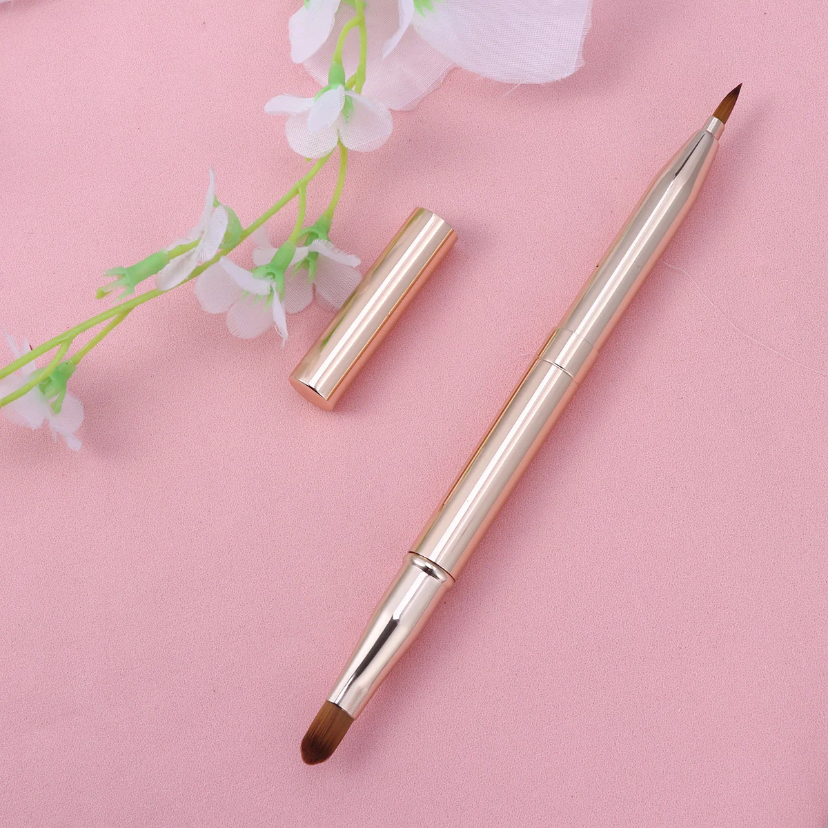 

pcs/pack Lip Brushes Retractable Lipstick Applicator Brush Retractable Lip Brush Lipstick Brush Retractable Lip Makeup Brush