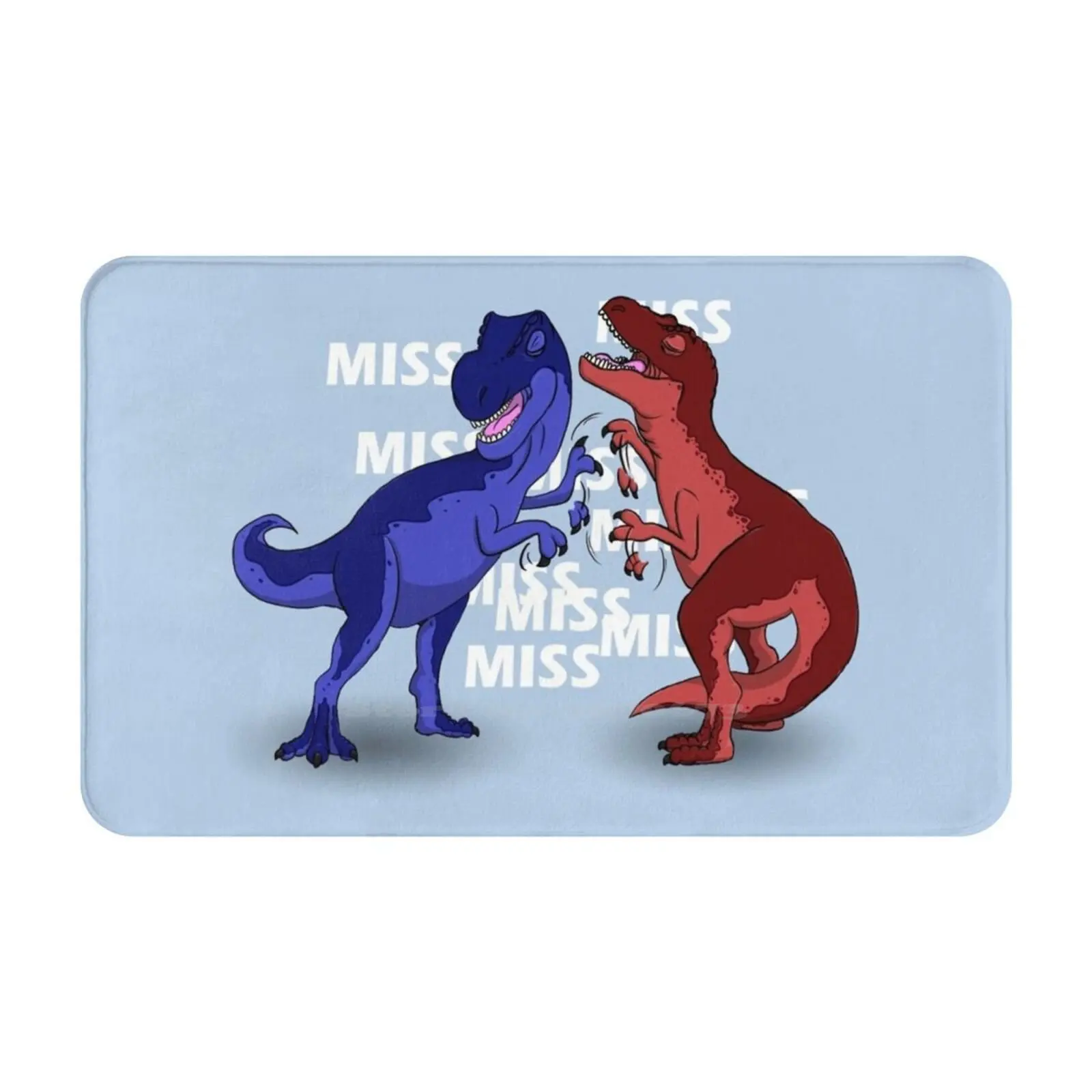 Динозавр Pugilists мягкая подушка для дома и автомобиля дверной коврик тираннозавр