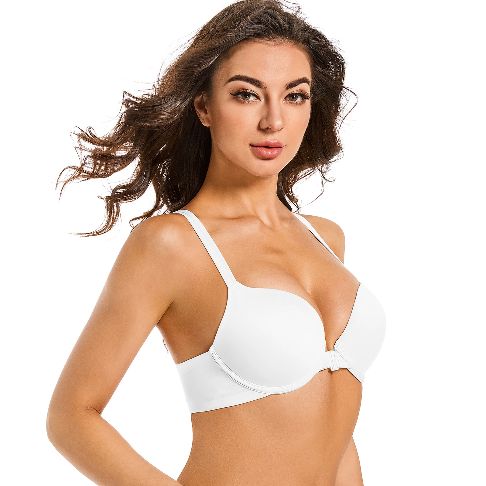 Новые сексуальные бюстгальтеры с глубоким вырезом и пуш-ап для женщин глубокий