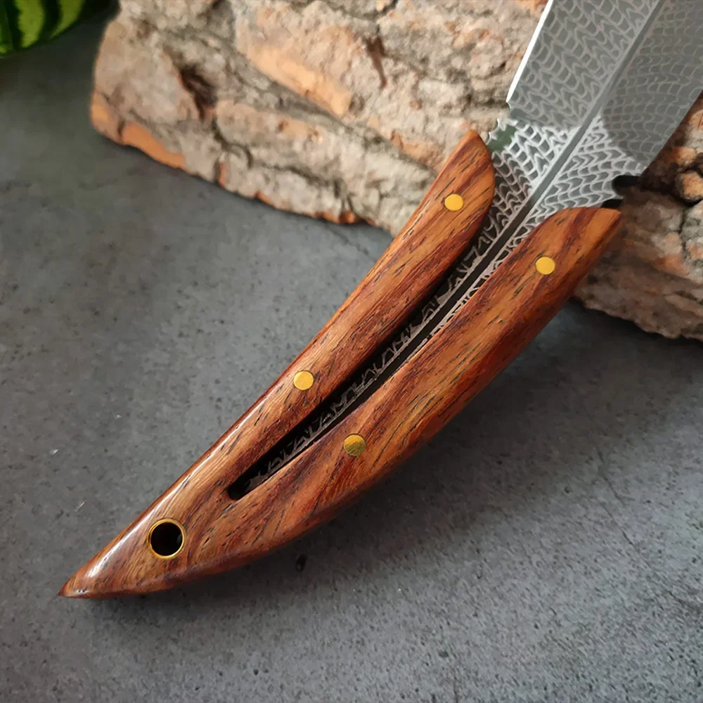 4-дюймовый портативный нож-тесак нож для мяса фруктов кухонные ножи из