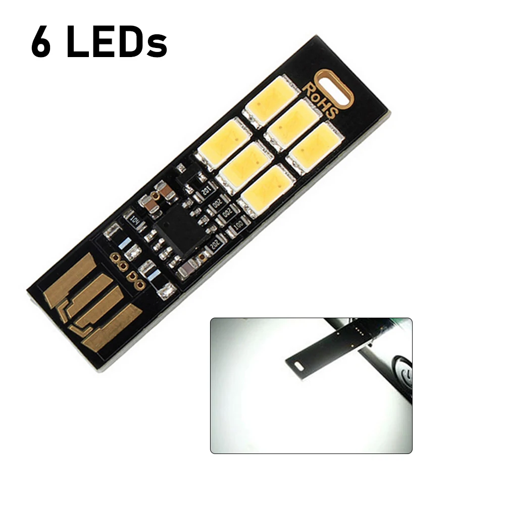 

Gaqqee Портативная LED лампа 6 светодиодов