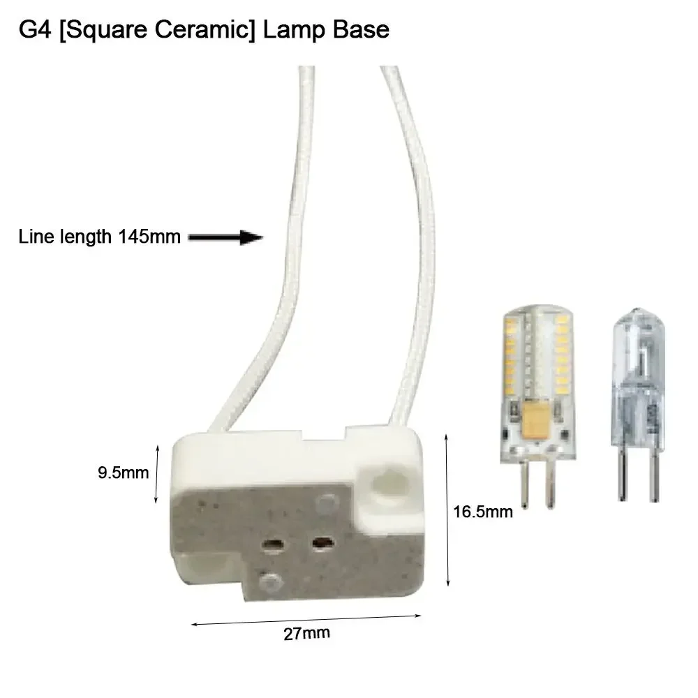 

Керамический патрон лампы G4/G5.3/G9 12/220В