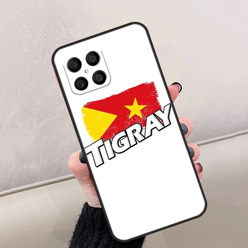 Фото Чехол с флагом Тигрей для Honor Magic 8 6 7 Pro, Honor 400 Lite 200 50 70 90 X8c X8b X9a X9b X9c X9d Win RT №2