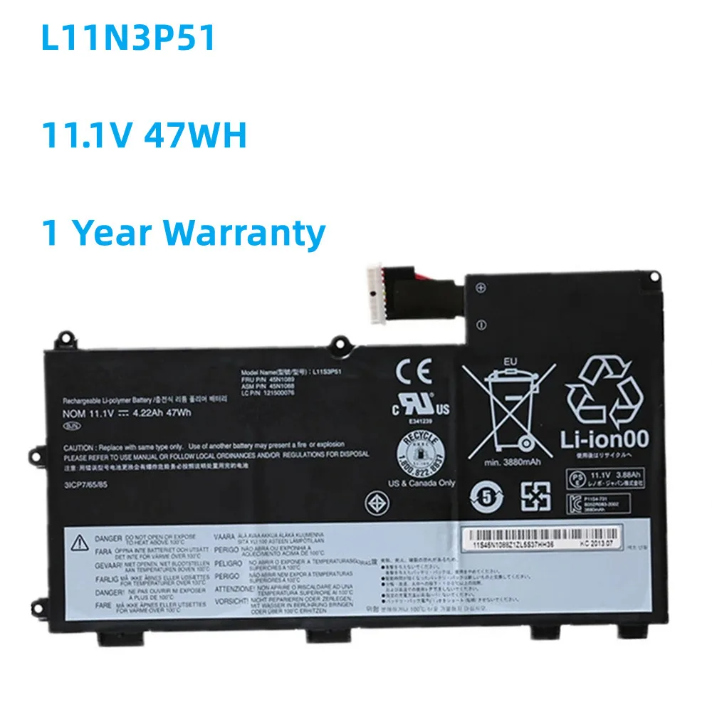 Новый аккумулятор L11N3P51 L11S3P51 11