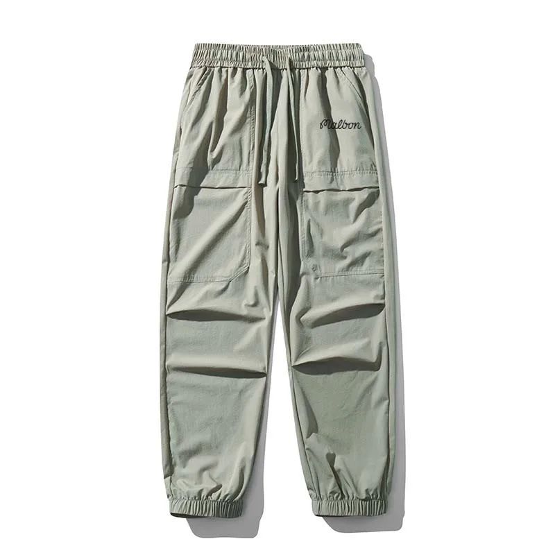 Man Pants Summer Spring Malbon Golf Men's Clothing Casual Trousers Sport Jogging Thin Style Quick Drying Sweatpants Hiking