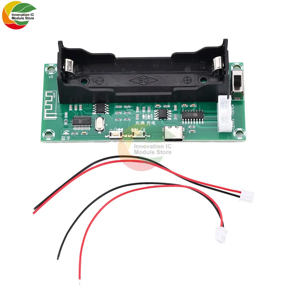 

XH-A153 Bluetooth PAM8403, усилитель мощности, двухканальный, 3 Вт + 3 Вт, интерфейс TYPE-C