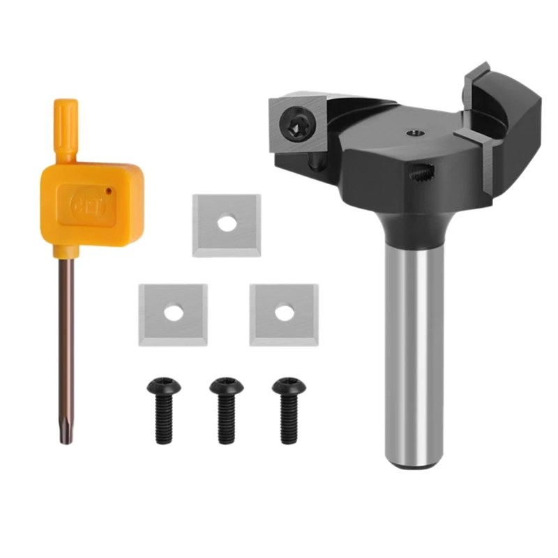 

Shank CNC Spoilboard Surfacing Router Bits, Cutting Diameter, Slab Flattening Router Bit Planing Bit