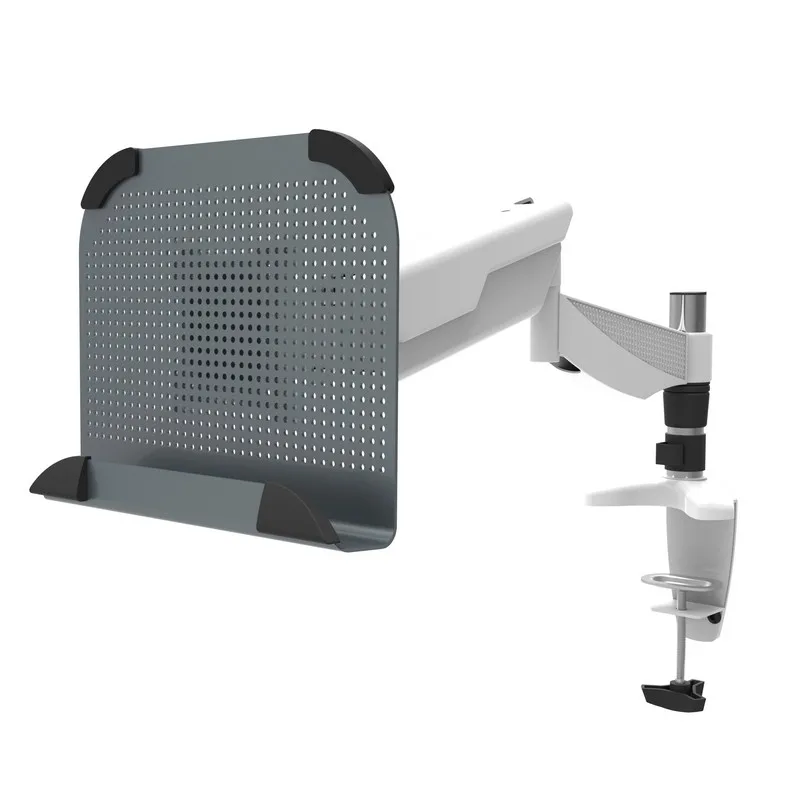 

Gas Spring Full Motion Desktop Mount 14"/15.6"/19" Notebook Laptop Holder Computer Display Bracket Base Arm TV Mount MD5211LDM