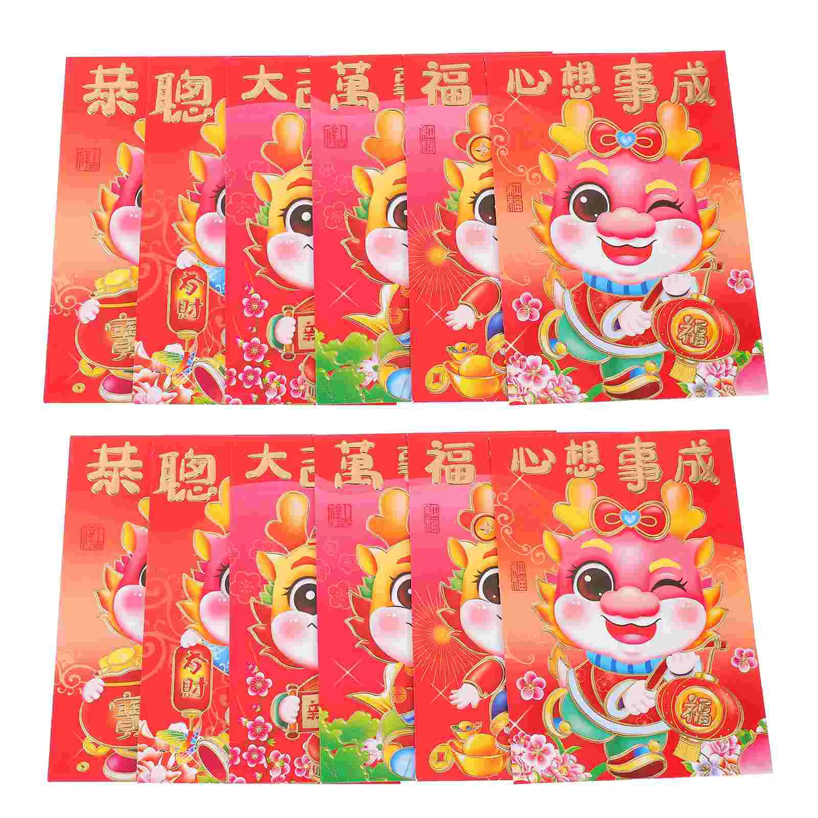 

Spring Festival Gift Chinese Style Red Envelopes Year 2024 Money Wedding Favors