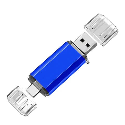 Новый высокоскоростной USB флеш-накопитель Type-C 2 в 1 OTG 64 Гб 128 ГБ флеш-накопитель OTG Флешка 128 Гб 64 Гб 2 в 1 Type C OTG USB флеш-накопитель