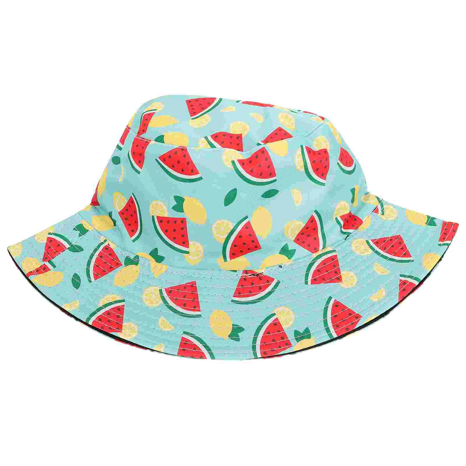 

Fishing Cap Summer Cap Dual Sides Wearing Bucket Hat Travel Fishing Hat Cap