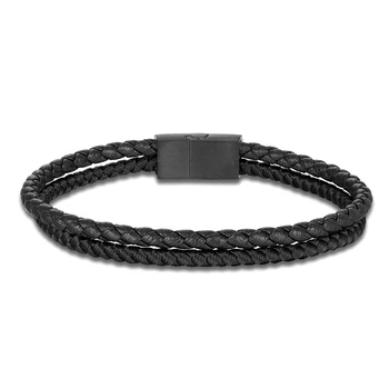 Double Strand Leather Rope Bracelet 3